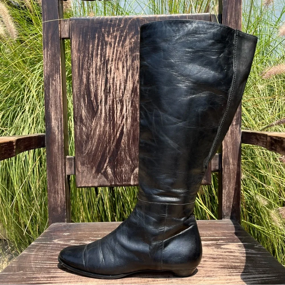 Jimmy Choo Black Over the Knee Boots